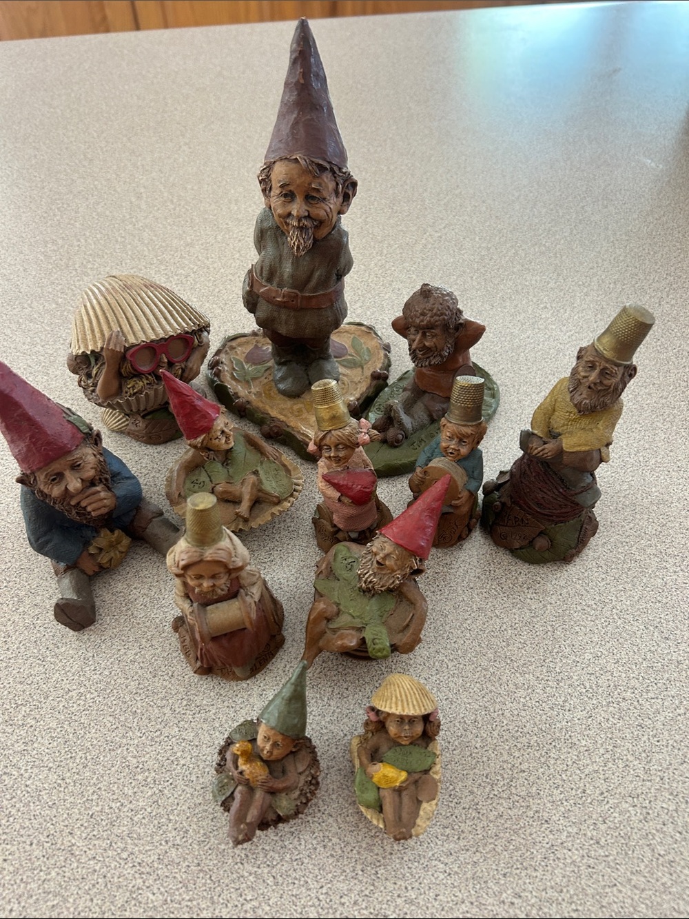 Tom Clark collectible gnome set of 12